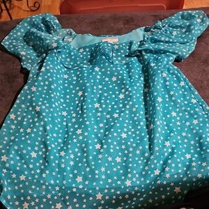 Starry Blue Kids Top